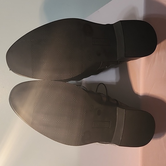 St. John's Bay Black Over the Knee Boots Sleek Leather - Picture 7 of 12